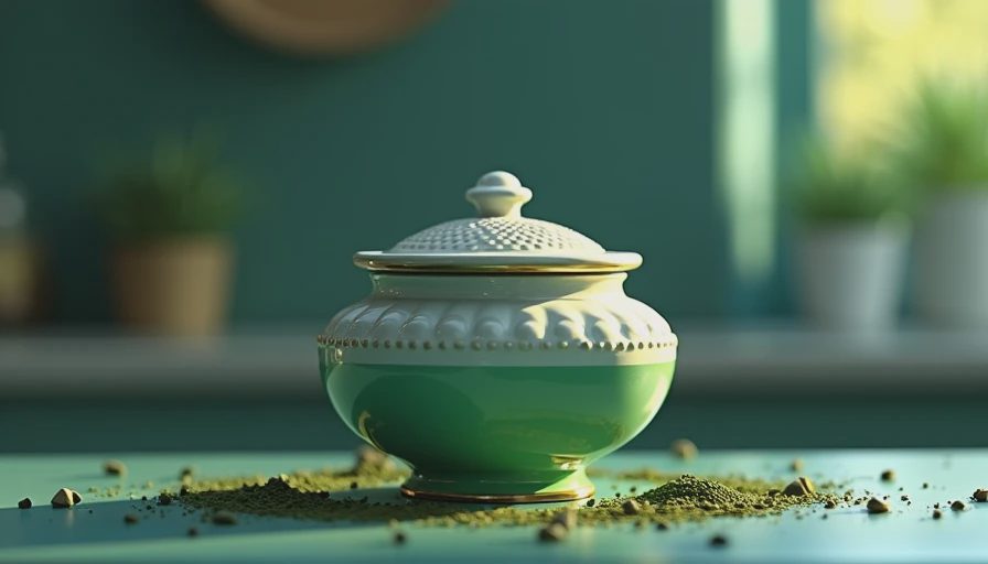Illustration for gyokuro cha