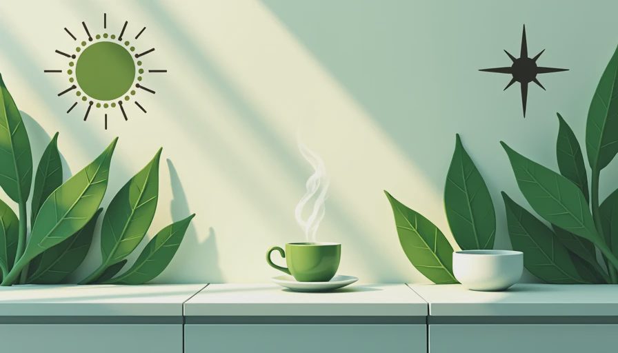 Visual context for gyokuro cha